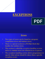 5 Exceptions