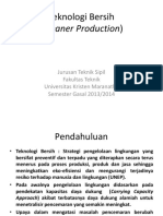 09.Teknologi Bersih Gasal 2013 2014