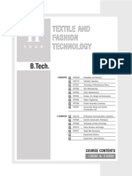 Textile Engineering Course Overview - I & II Semester Subjects