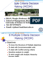 8 Multiple Criteria Decision Making.ppt