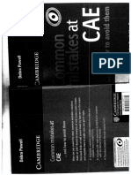 04 Common Mistakes at CAE PDF