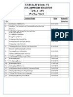 Linux Index Page - A Division 2018-19