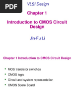 Introduction To CMOS Circuit Design