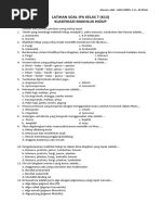 Soal Klasifikasi Makhluk Hidup Docx