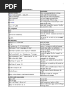 Linux Command Line Quick Ref