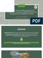 Bipolar I and II Versus Unipolar Depression