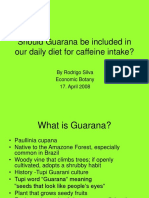 Should Guarana Be Included in Our Daily Diet For Caffeine Intake?