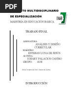 Trabajo Final Analisis y Diseño Curricular
