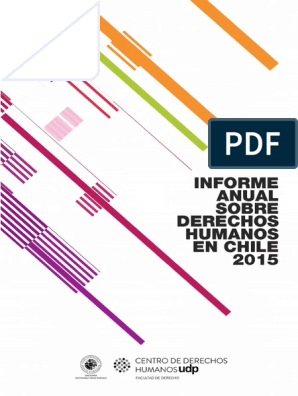 Informe Anual Sobre Derechos Humanos En Chile 2015 Centro De