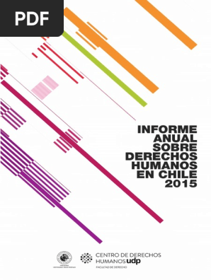 Informe Anual Sobre Derechos Humanos En Chile 2015 Centro De