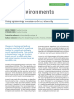 PimbertM LembkeS Food Environments Agroecology Diets PDF