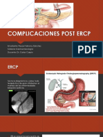 Complicaciones Post Ercp