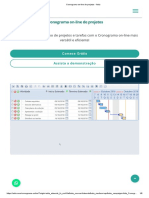 Cronograma On-Line de Projetos