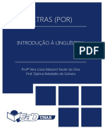Introdução A Linguistica 20183 LET SEC PDF