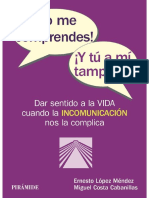 ¡No Me Comprendes! ¡Y Tú A Mí Tampoco! - Miguel Costa Cabanillas