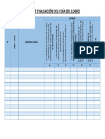 Ficha de Evaluación Del Dia Del Logro