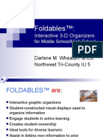 Foldables™:: Interactive 3-D Organizers