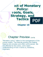 Chapter 10 Conduct of Monetary Policy (Chapter 10) Mishkin