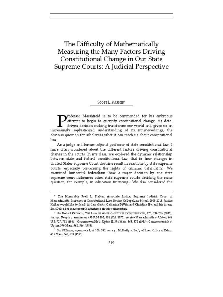 Kafker Final 4 PDF U.S. State Supreme Court Of The United States