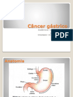 Câncer gástrico: anatomia, fatores de risco, diagnóstico e tratamento