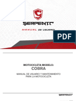 Manual COBRA 150cc 2016