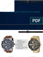 Watches Catalog by MMP Watch Company: Created in 2018