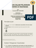 Kebijakan Dalam Pelayanan Kesehatan Di Indonesia