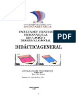 Didáctica General 2018-2019