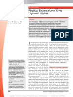 evaluacion ligamentos rodilla