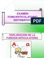 Examen Fonoarticulatorio Sistematico (1)