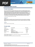 Jotatemp 1000 Ceramic Technical Data Sheet