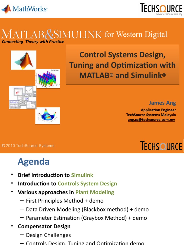 Control Systems Design, Tuning and Optimization With Matlab and ...