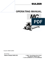 Sulzer Pump Operating Manual PDF