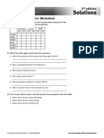 Unit 2 Vox Pops Worksheet and Answer Key