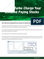 Turbo Charge Your Dividend Paying Stocks
