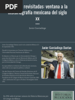 Revistas Revisitadas - Ventana A La Historiografía Mexicana Del Siglo XX