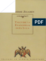 Efthimie Zigaben-Talcuire La Evanghelia Dupa Luca PDF