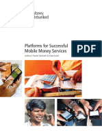 Platforms for Successful Mobile Money Services