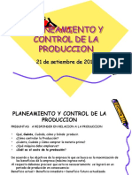 Planeamiento y Control de La Produccion