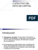 Tema 1. Flujos de Efectivo Del Presupuesto de Capital. 2018