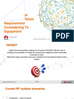 Power Cabinet Analysis For Telcel Requirement Considering TX Equipment (...