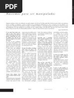 Nascemos Para Ser Manipulados JL Pio Abreu