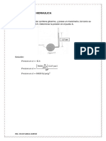 Fluidos: Problemas de hidráulica