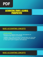 Accounting From A Global Perspective