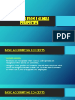 Accounting From A Global Perspective