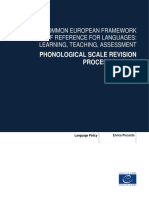 PHONOLOGICAL SCALE REVISION PROCESS REPORT Language Policy