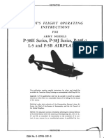 Lockheed P 38HJL 1&L 5L 5B Flight Manual