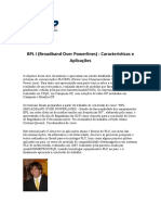 BPL  II - Características e Aplicações