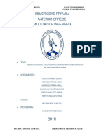 Analisis Gradulometrico Por Sedimentacion