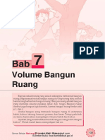 Matematika Bab 7 Volume Bangun Ruang